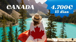 CANADA: 15-29 de agosto, desde Valencia